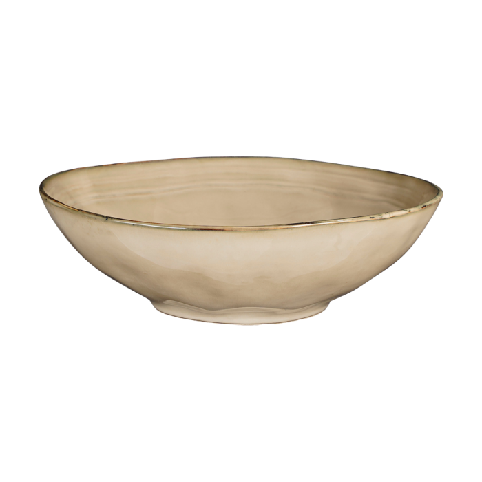 Tabo stentøjsskål i farven creme