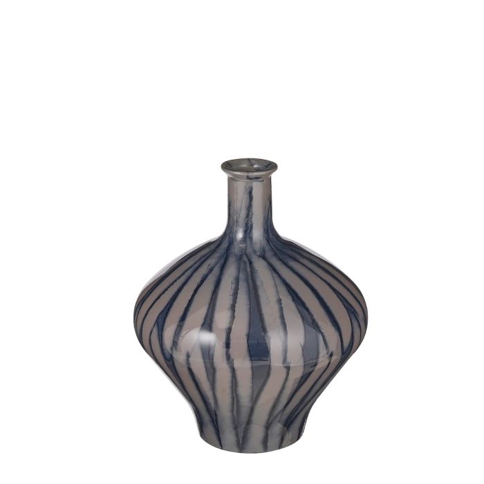 Palermo vase sort 46 cm høj