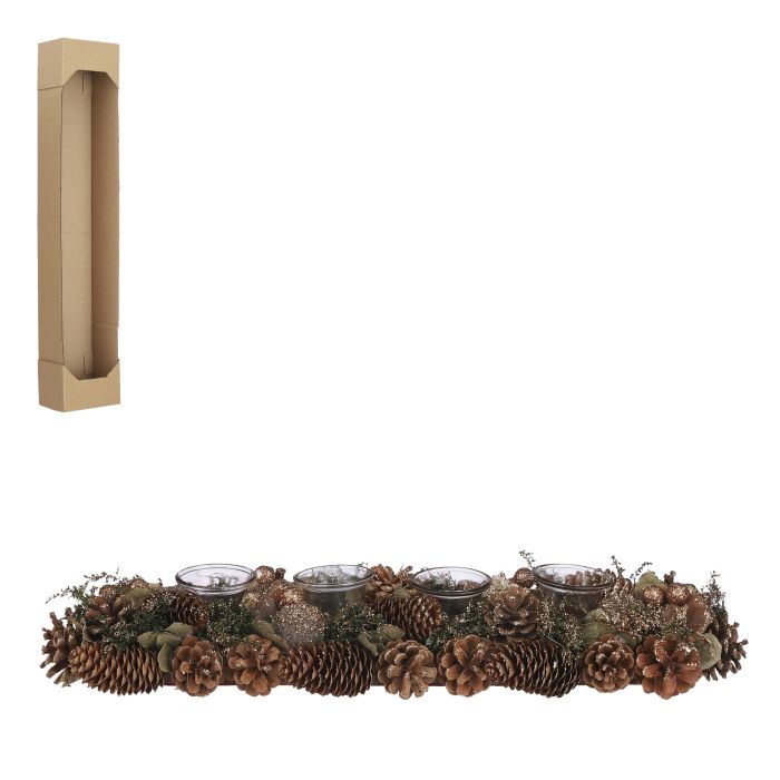 Adventsstage med grankogler