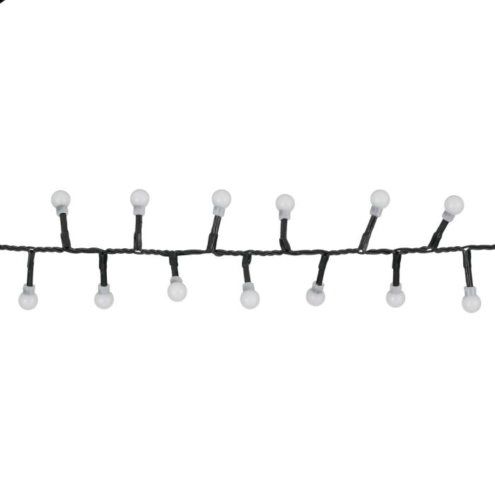 Lyskæde med 550 klassisk hvide bærlygter