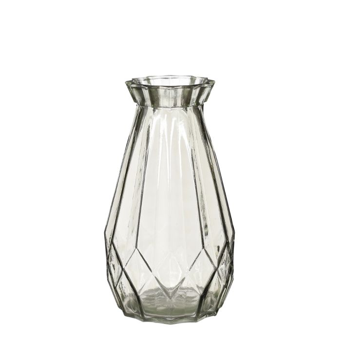 Zena glasvase lys grøn 24 cm høj