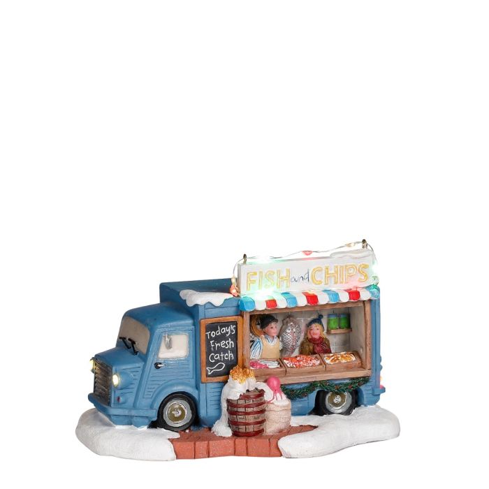 Luville Foodtruck med fish and chips
