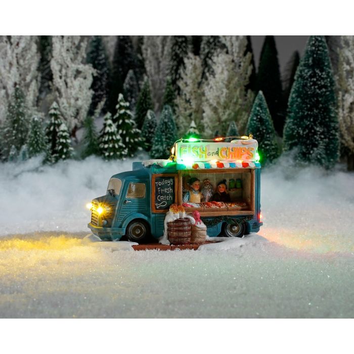 Luville Foodtruck med fish and chips