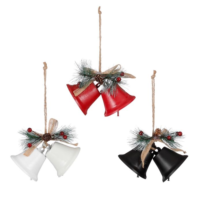 Juleklokker med pynt