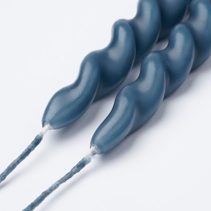 Snoede lys 2-pak blå