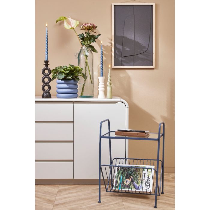 Snoede lys 2-pak blå