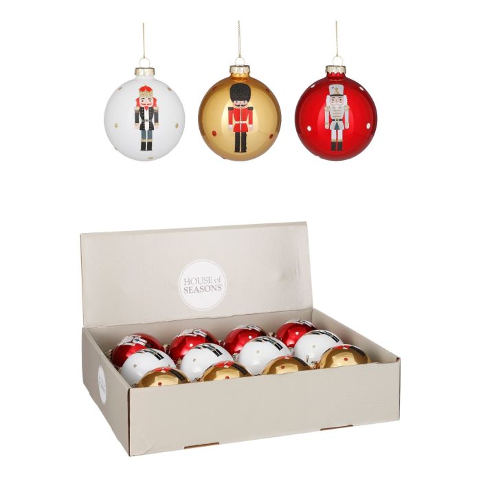 Julekugle med Nøddeknækkeren