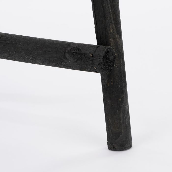 Træstige til dekoration sort