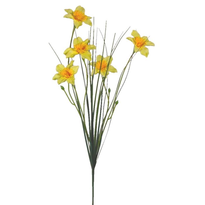 Buket med gule påskeliljer