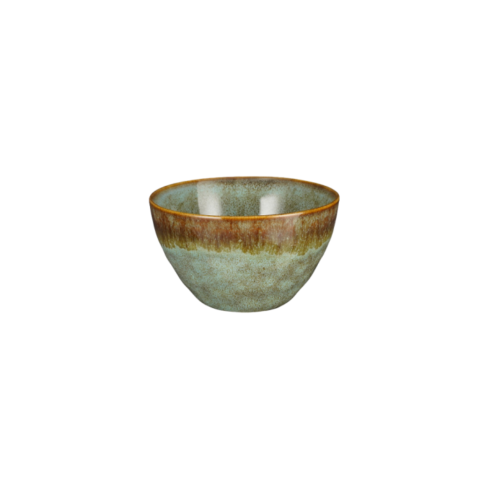 blå og gullige nuancer