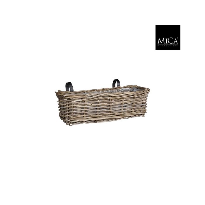 Marcia altankasse 46 cm lang i rattan.