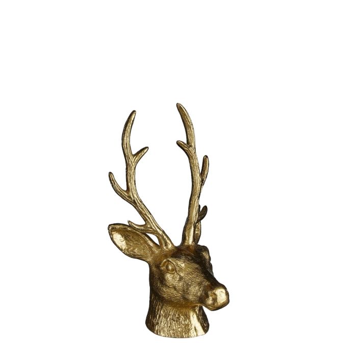 Guldfarvet rådyr med højt gevir