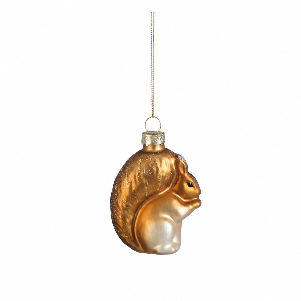 Julekugle Skovens dyr 6 cm høje