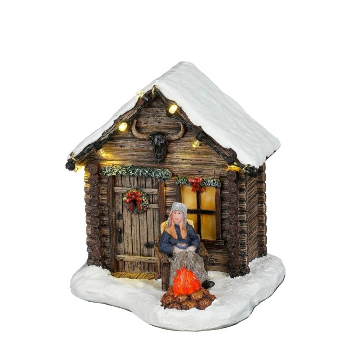 Luville Pause ved hytten