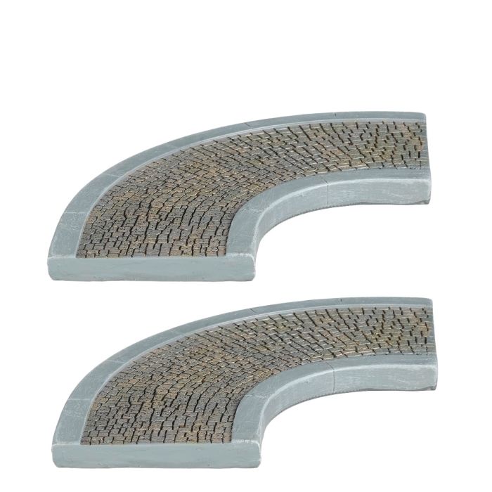 Luville 2 buede vejstykker