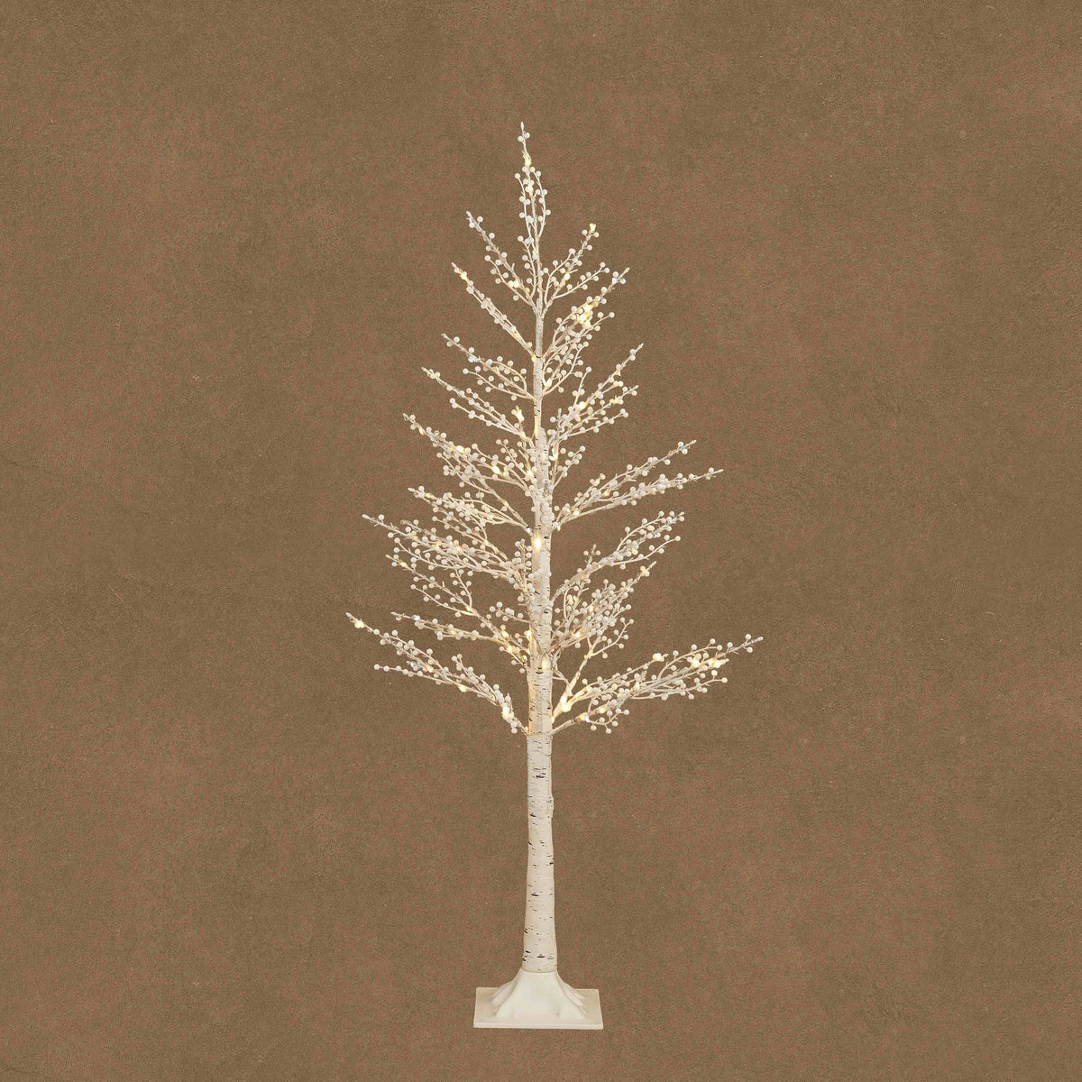 Hvidt lystræ 150 cm højt fra Luca Lighting