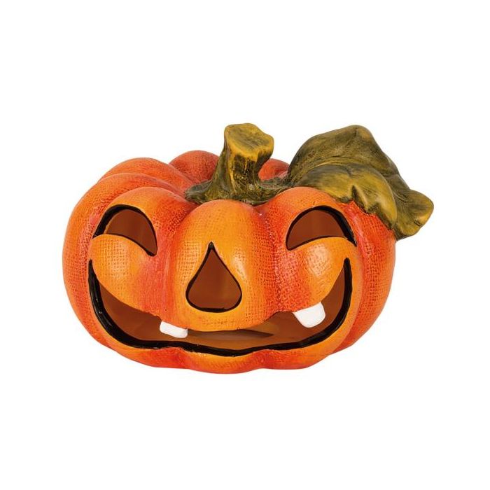 Græskar til fyrfadslys 13 cm