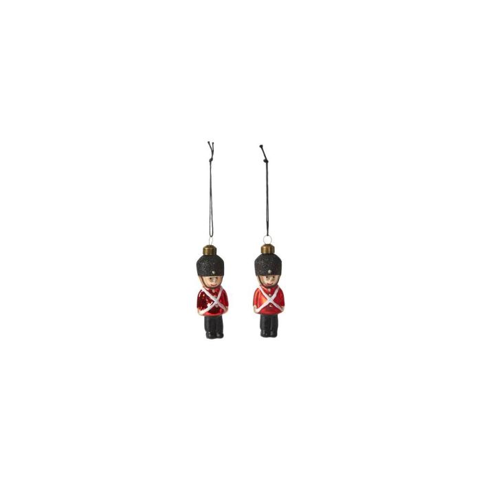 Julekugle Soldat 9 cm høj
