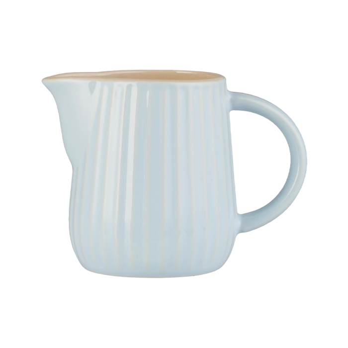 Ib Laursen mælke-/flødekande Mynte fra serien i farven stillwater