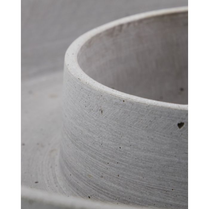 House Doctor The ring grå lysestage set tæt på