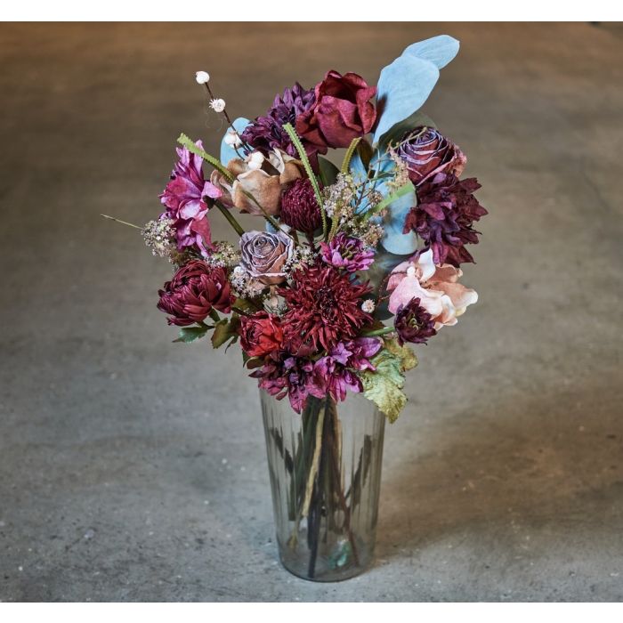 Krysantemum stilk mørkerød