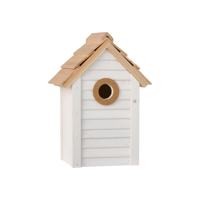 Ib Laursen fuglehus i hvidt fyrretræ