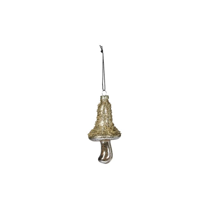 Julekugle Svamp 12 cm høj