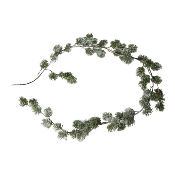 Guirlande med frost 210 cm lang