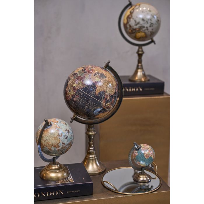 Globus med fod 15 cm høj