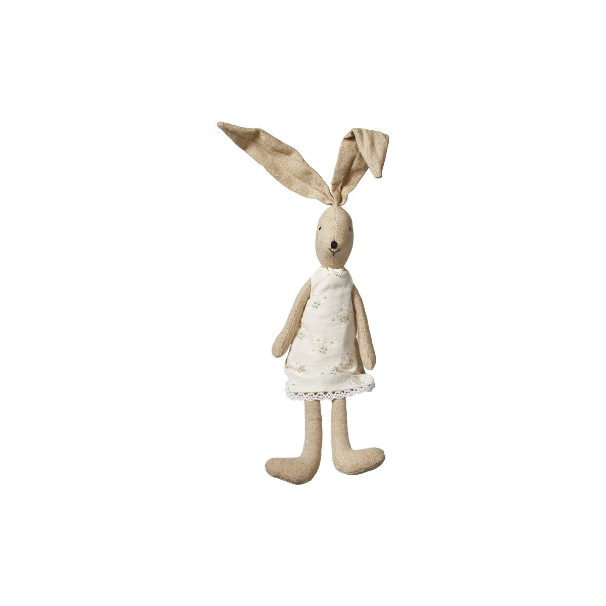 Lulu kanin i blødt stof 33 cm høj fra Speedtsberg
