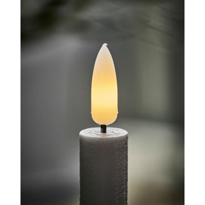 Hvidt LED-juletræslys tæt på fra House Doctor