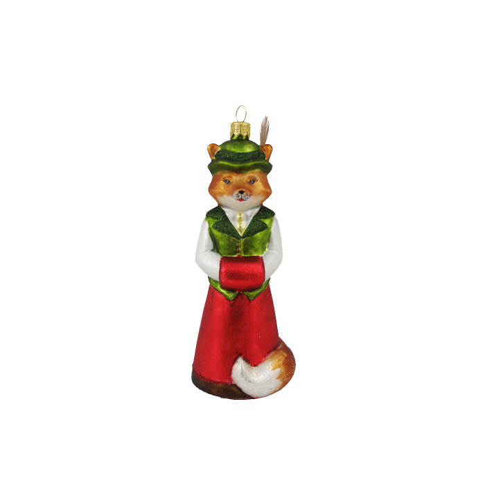Julekugle Fru Ræv