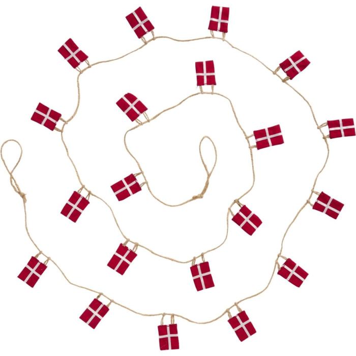 Ib Laursen flagranke med 20 flag