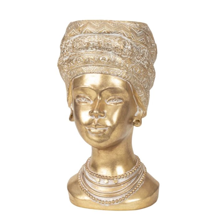 Buste afrikansk dame til plante