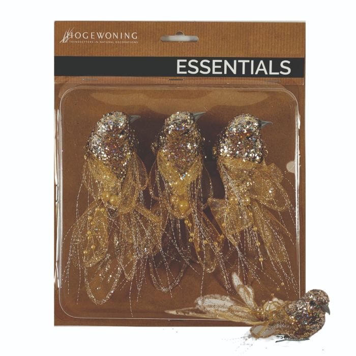 Guld og glimmerfugle 3-pak