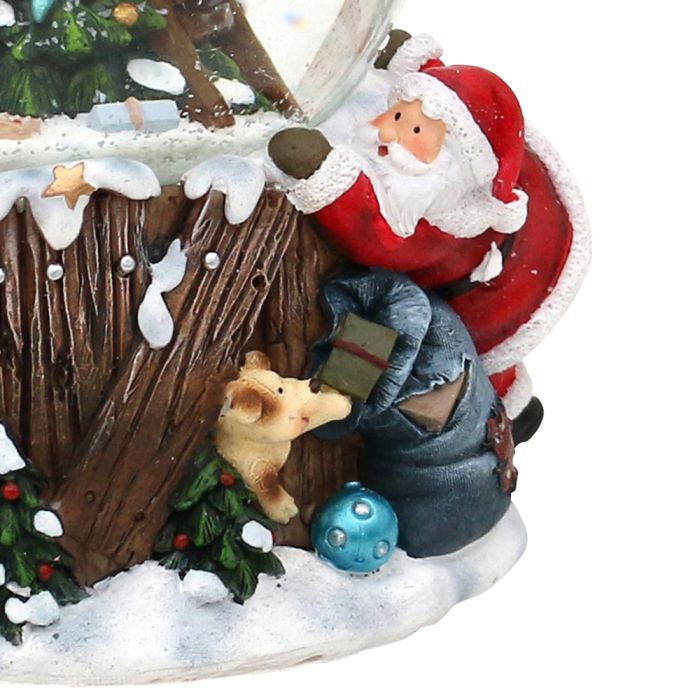 Snekugle Juletræet pyntes