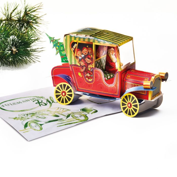Julekalender Julemandens bil i 3D