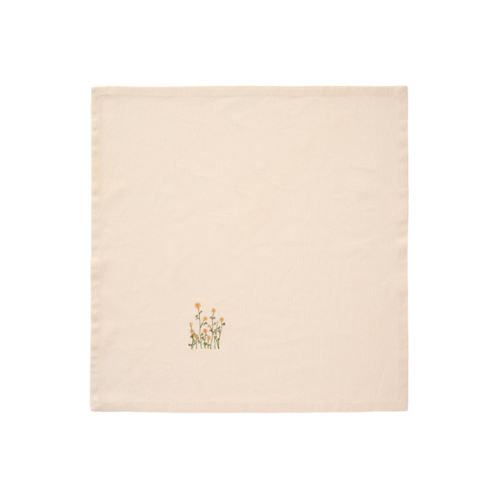Ib Laursen Flora stofserviet med smørblomster