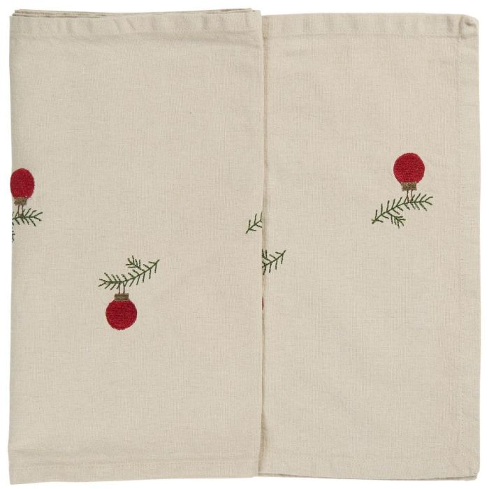 Bordløber Ib Laursen Tradition med julekugler