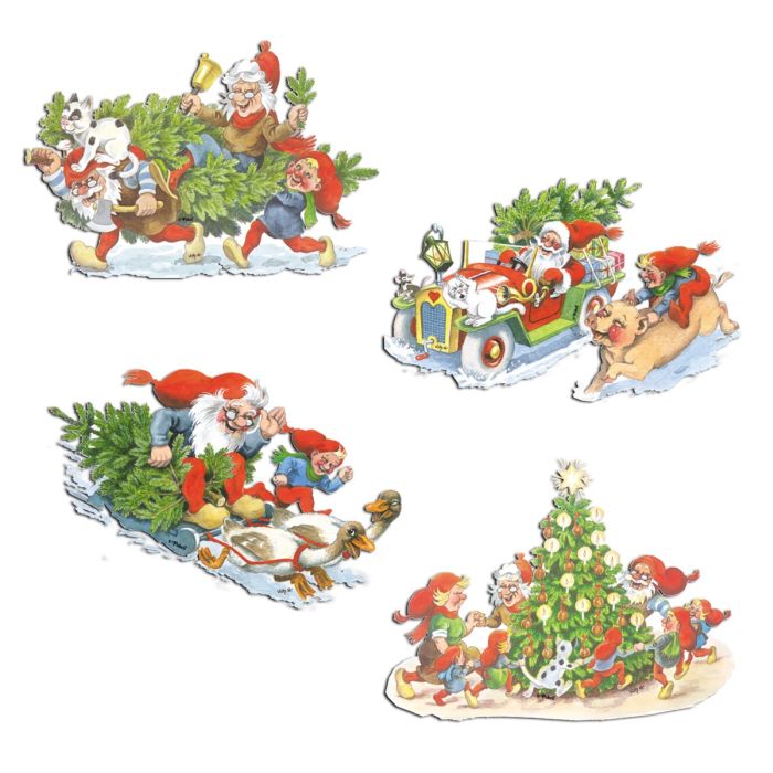 Vilhelm Hansen Trænisse juletræ 40 cm høj