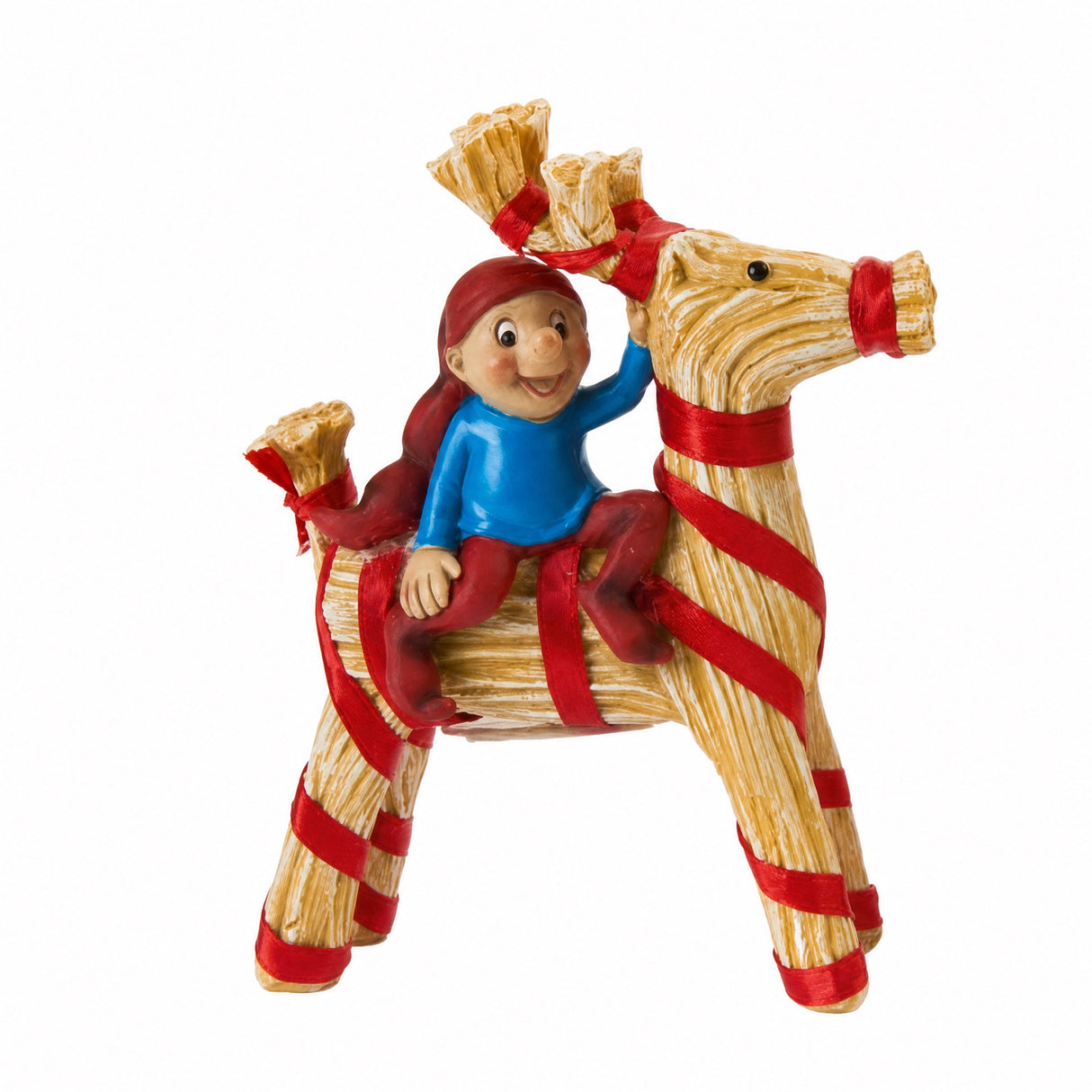 Brammingnisse med halmbuk