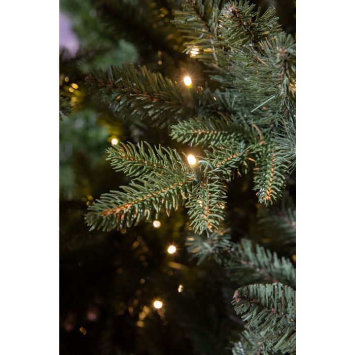 Elkins kunstigt juletræ med lys 185 cm højt