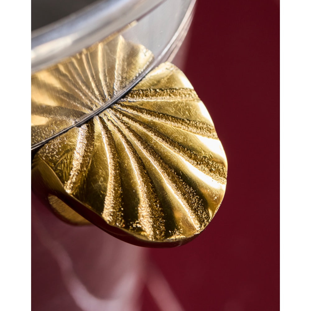 Guldfarvet håndtag på vinkøler fra House Doctor