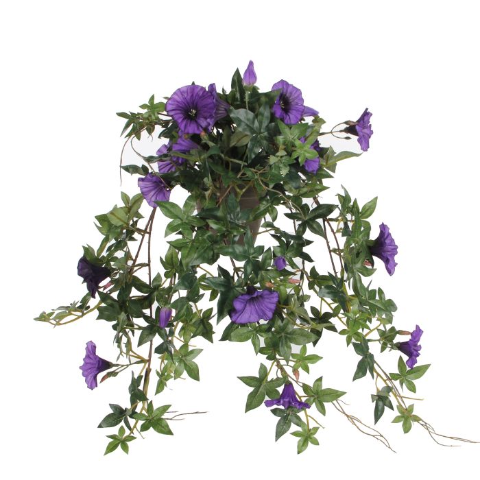 Hængepetunia lilla kunstig