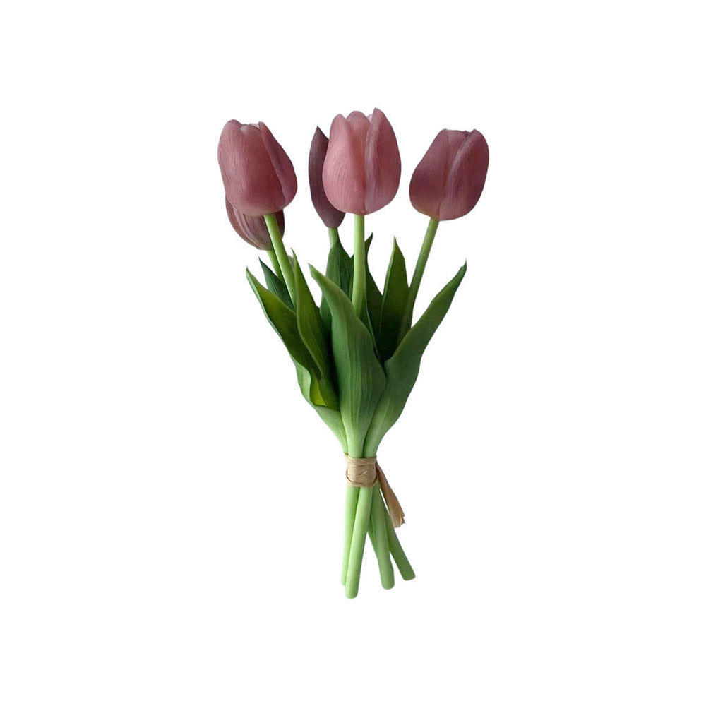 Lilla buket tulipaner 5pcs L26cm