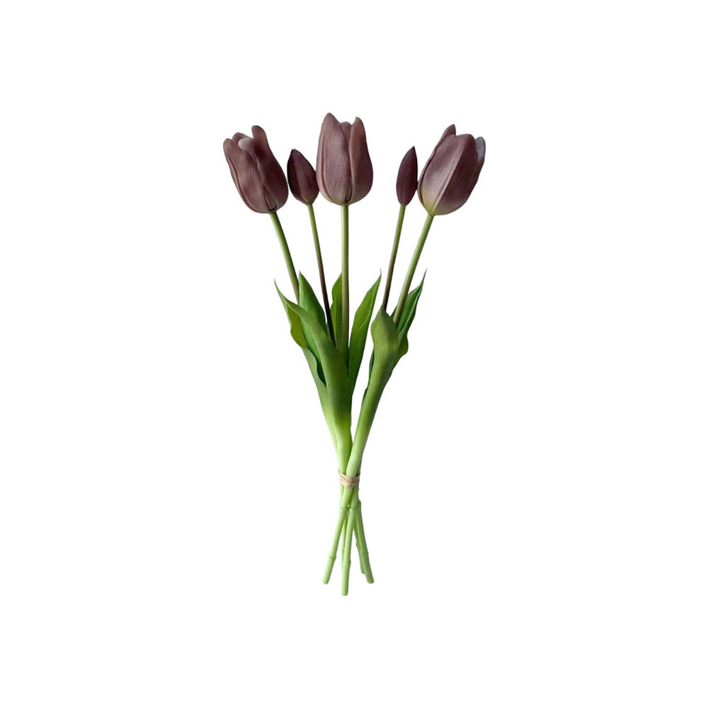 Lilla buket tulipaner 5pcs L46cm