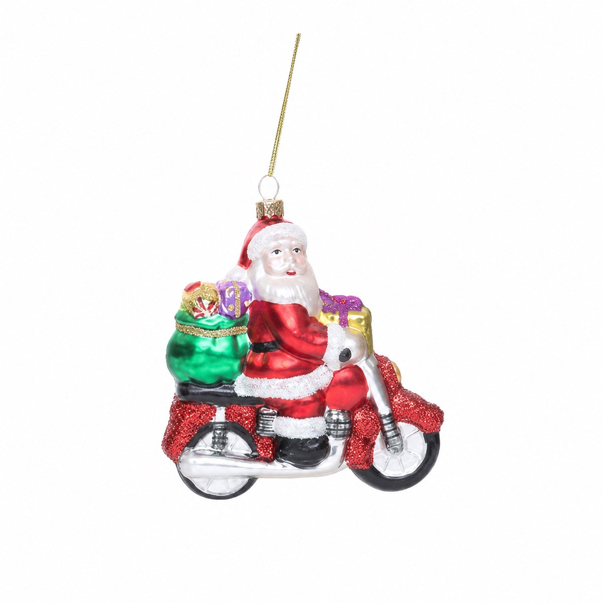 Julekugle Julemanden på farten