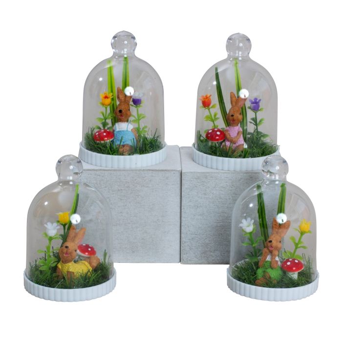 Påskehare i osteklokke