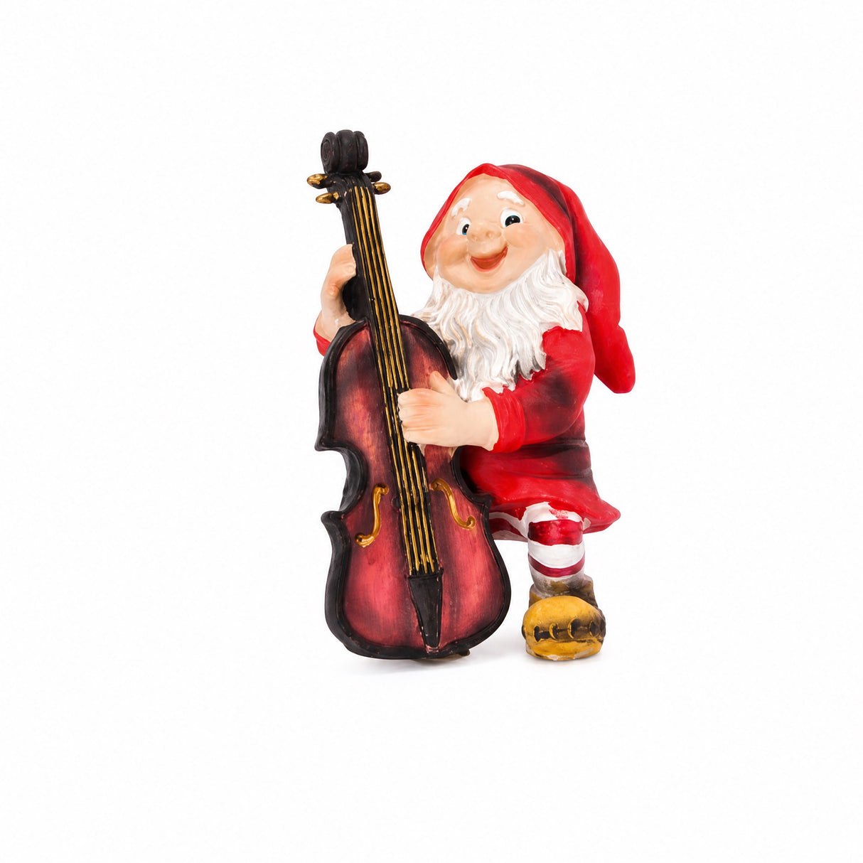 Skovnisse med instrument
