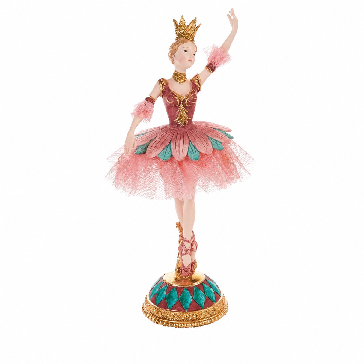 Ballerina med tylskørt 27 cm høj